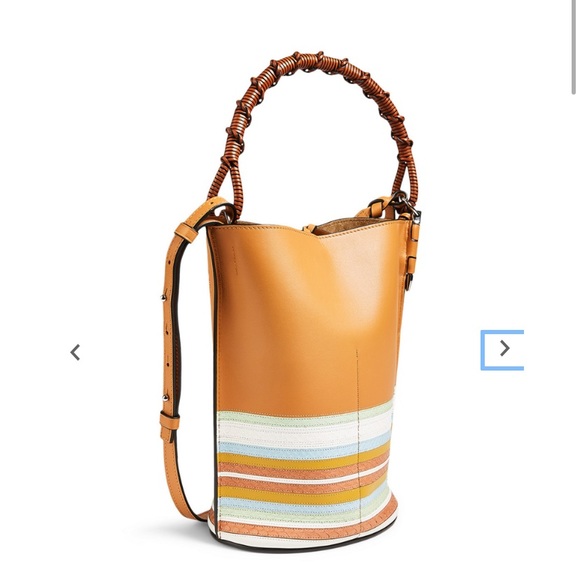 Loewe leather and snake skin bucket bag - Picture 1 of 3